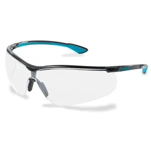 Uvex Veiligheidsbril sportstyle 9193-376 Clear Blue/Black 9193-376