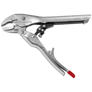 Facom Multipurpose Nose Lock-Grip Pliers 38mm Jaw Opening Steel Chrome Plated 250mm