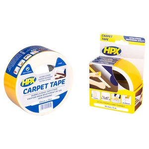 HPX dubbel gecoate tape wit 50mm x 5m