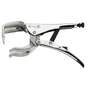 Facom Arc-Welding Lock-Grip Pliers 75mm Jaw Opening Steel Chrome Plated 280mm