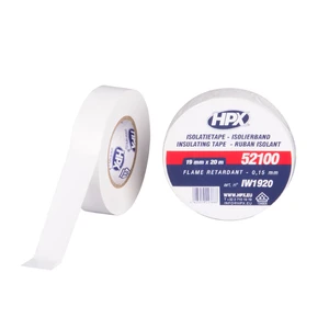 Fita isolante HPX 52100 Branca 19mm x 20m