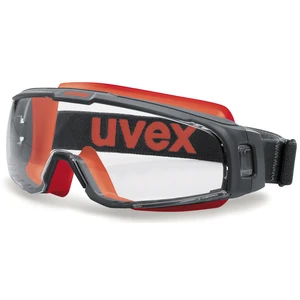 Ochelari de protecție Uvex Transparent negru/roșu 9308-247