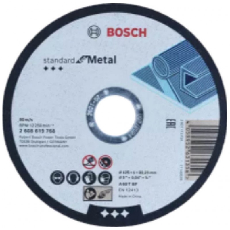 BOSCH Cutting discs 125X1X22.23