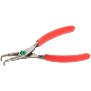 Facom Inside Circlip Pliers 8-13mm 90° Angled Tip 130mm