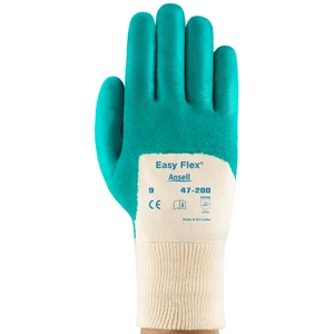 Ansell Gloves Easy Flex 47-200 Size 9 Blue/Green/White