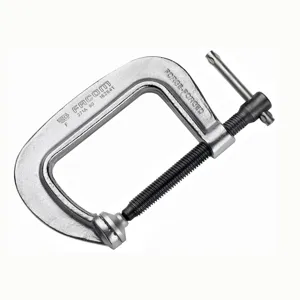 Facom Compact G-Clamp 100mm Jaw Opening 77mm Jaw Depth 131 x 192mm