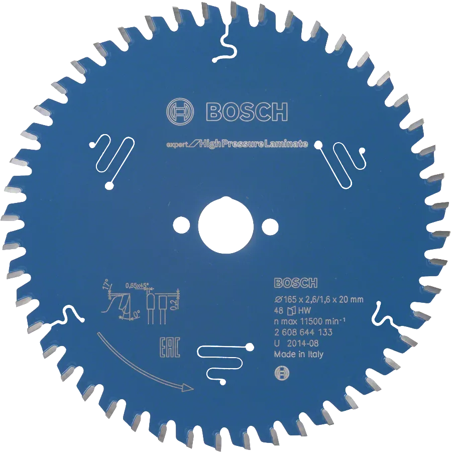 Bosch Exp HPL blade 168x20x1.8/1.2, T52