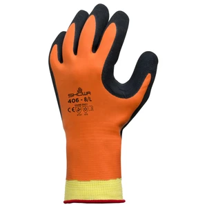 Showa Handschuhe 406 XL Schwarz/Orange