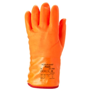 Ansell Cold resistant gloves Polar Grip 23-700 Size 10 Fluorescent Orange