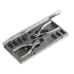 Facom Micro-Tech Inside/Outside Circlip Pliers Set in Plastic Case 2-Piece