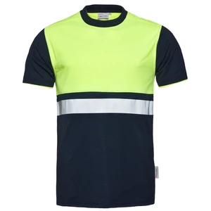 SANT T-SHIRT HANNOVER JAUNE/BLEU FLUO S