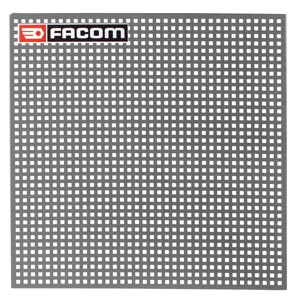 Panneau de crochets perforés Facom pour outils gris 444 x 444 x 10mm