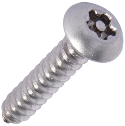 Security Machine Screws Buttonhead 5-Lobe Pin Stainless Steel A4