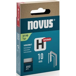 Agrafe en fil fin H type 37 L.10,6mm 10mm 0,75mm super dur 850 pcs.NOVUS