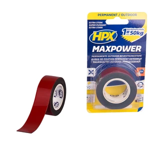 HPX Mounting tape Black 25mm x 1,5m