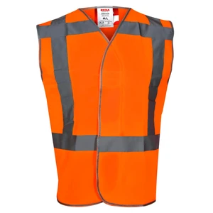 OXXA Essential Gilet alta visibilità per il traffico 0177 Arancione fluorescente M/L