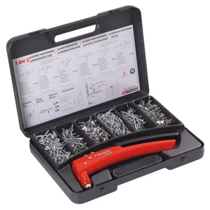 Facom Maintenance Kit for Rivet in Plastic Case 601-Piece