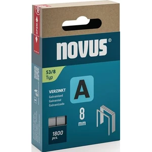 Agrafe en fil fin A type 53 Agrafe L.11,3mm 8mm 0,75mm 1800 pcs.NOVUS