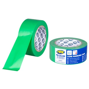 HPX Veiligheid & markering tape Groen 48mm x 33m