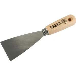 Painter's spatula W.60mm polished, tapered H-handle hardened STA SCHWAN