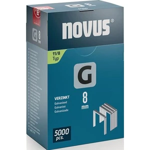 Flat wire clamp G type 11 B10,6xL8mm wire width 1,25mm 5000 pcs.NOVUS