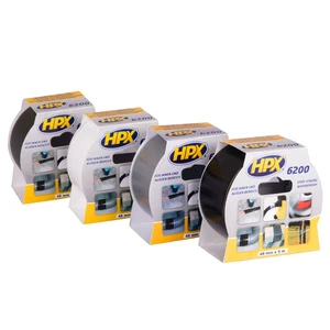 HPX Duct tape 6200 Black 48mm x 5m