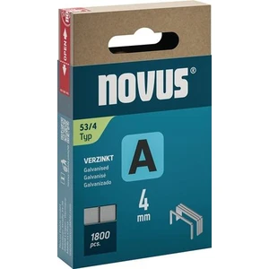 Agrafe en fil fin A type 53 Agrafe L.11,3mm 4mm 0,75mm 1800 pcs.NOVUS