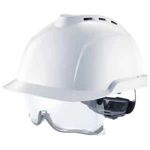 MSA Casco de seguridad V-Gard 6 puntos textil 930 Blanco