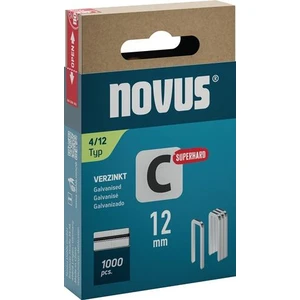 Narrow back clip C type 4 W.6mm leg-L.12mm wire-W.1,1mm 1000 pcs.NOVUS