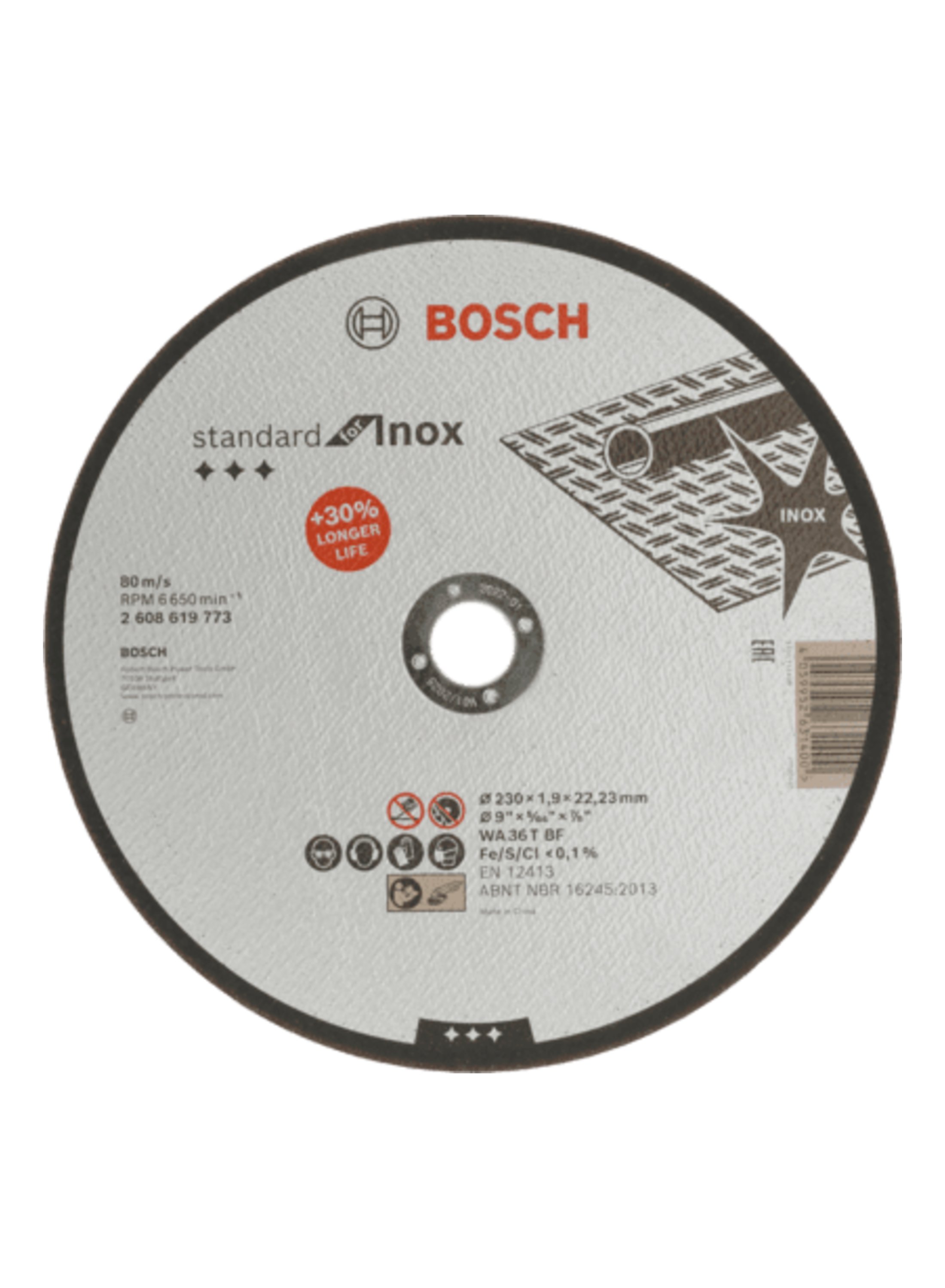 BOSCH Disques à découper 230X1.9MM