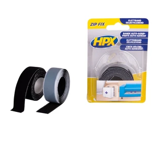 Fita de montagem HPX preta 20 mm x 1 m