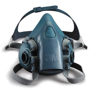 3M Half mask respirator 7502 Blue Size M