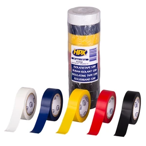 HPX Insulation tape 5200 Assorted 19mm x 10m 10 pieces