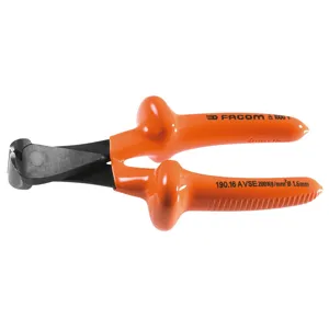 Facom VSE End Nipper 1.6mm Capacity Insulated Handle 165mm