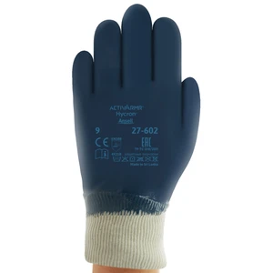 Ansell Gloves Hycron 27-602 Size 10 Blue/White