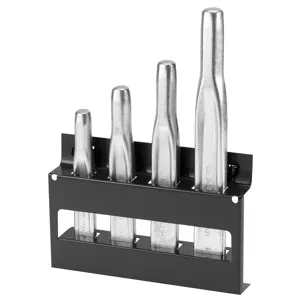 Facom Ribbed Chisel Set in Holder 15-25mm 3-Piece