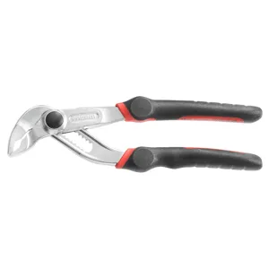 Facom Locking Twin Multigrip Pliers 28mm Jaw Opening Ergonomic Handle Steel Chrome Plated 245mm