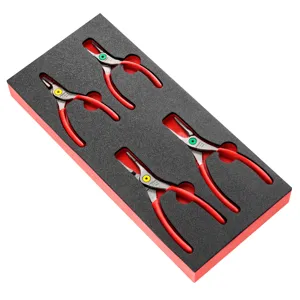 Facom Circlip Pliers Set in Foam Tray 4-Piece