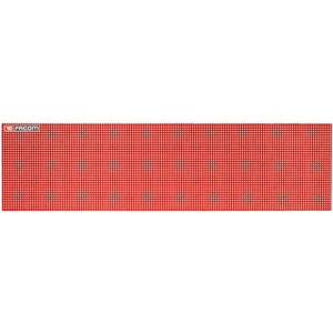 Panneau perforé à crochets Facom pour outils Rouge 1665 x 444 x 10mm