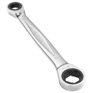 Facom Ring ratchet wrench 16 x 17-18 x 19