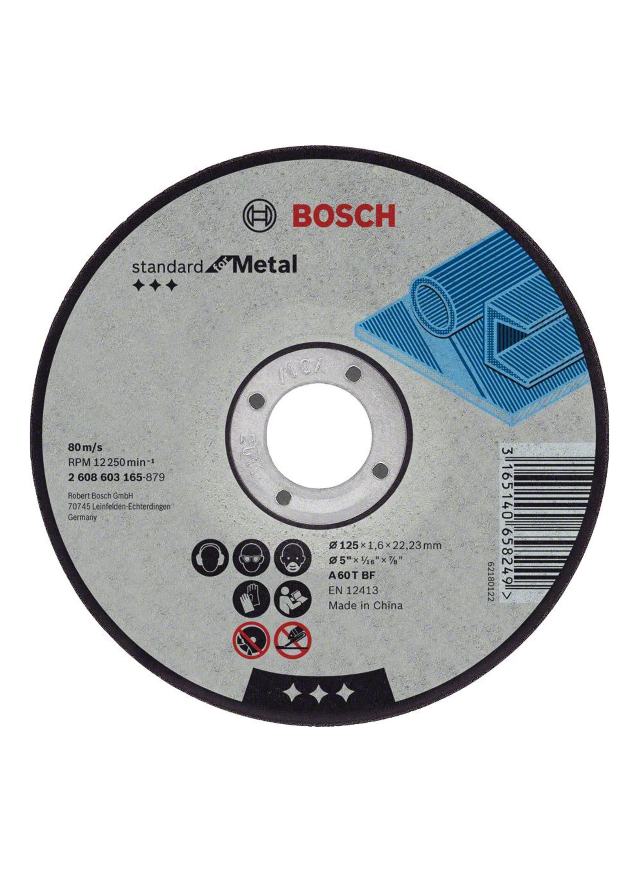 BOSCH Tarcze tnące 100X2,5MM PRAWE