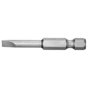 Facom Slotted Screwdriver Bit 0.8 x 5.5mm 1/4" Hex 50mm