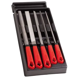 Facom Engineers Files Set in Plastic Tray 175mm 5-Piece