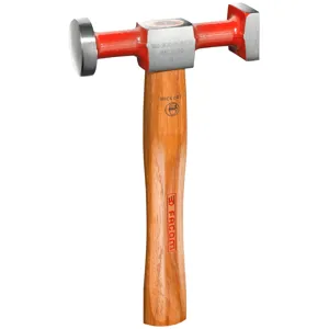 Facom Round/Square/Convex Bumping Hammer Wooden Handle 310mm 300g