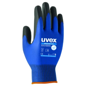 Uvex Protective gloves Polyamide / Elastane 60060 Size 8 Black/Blue