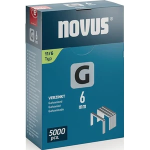 Flat wire clamp G type 11 B10,6xL6mm wire width 1,25mm 5000 pcs.NOVUS