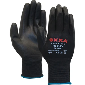 OXXA Essential Rukavice PU-FLEX čierne M/8