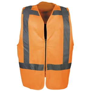 Sioen High visibility traffic vest Solaka 9052 Fluorescent orange XL