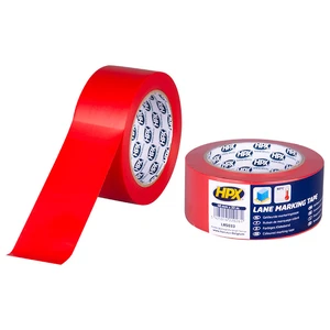 Cinta de seguridad y marcaje HPX roja 48 mm x 33 m