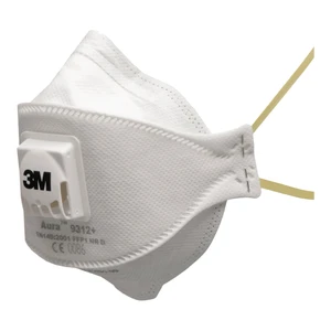 3M Half mask respirator 9312+ White 10 pieces